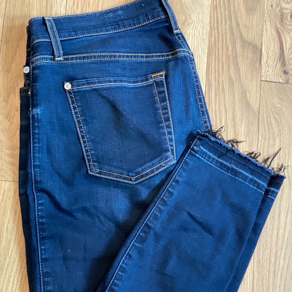 7 for all Mankind skinny ankle jeans